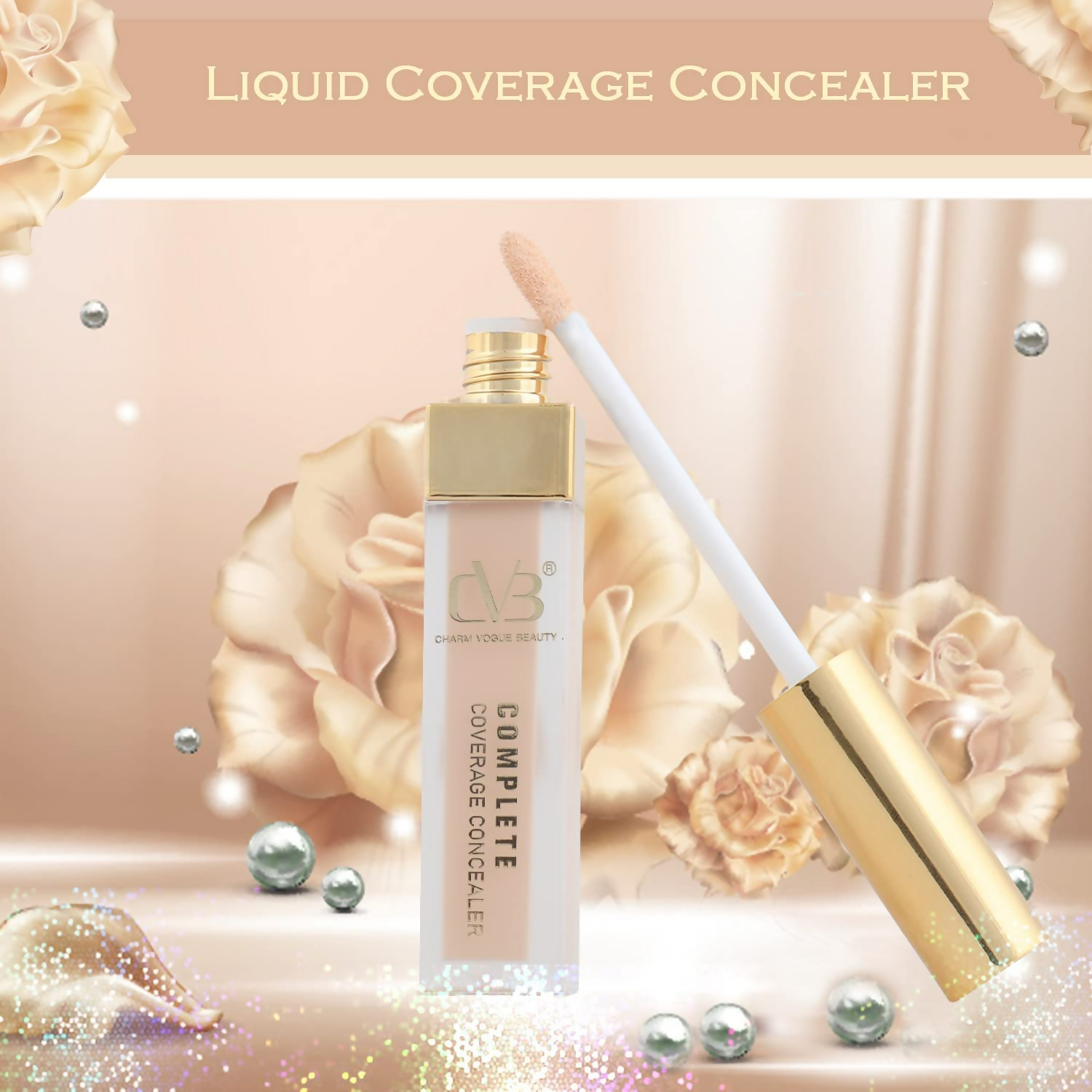 CVB C97 Natural Nude Complete Coverage Liquid Concealer Natural Nude