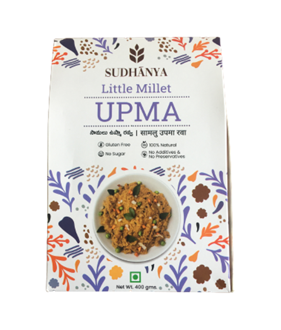 Sudhanya Organic Little Millet Upma Rava Hover Image