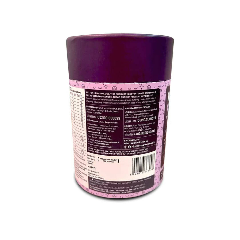 What’s Up Wellness Beauty Skin & Hair Gummies