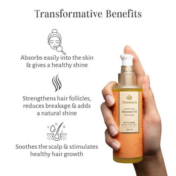 Shankara by Sri Sri Tattva Organic Sweet Almond Oil