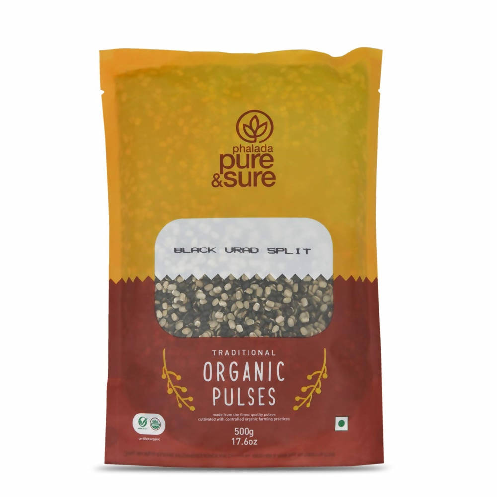 Pure & Sure Organic Black Urad Dal Split