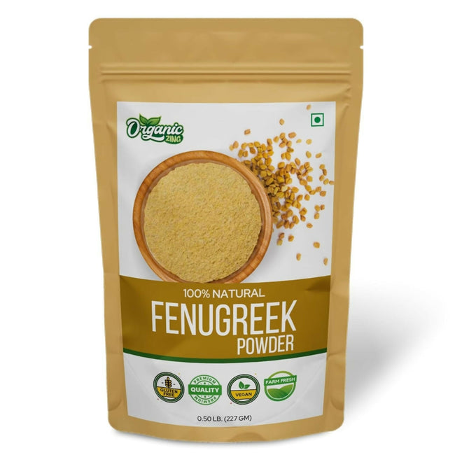 Organic Zing Fenugreek Powder Hover Image