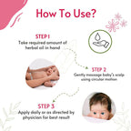 Pokonut Herbal Chemical Free Baby Hair Oil