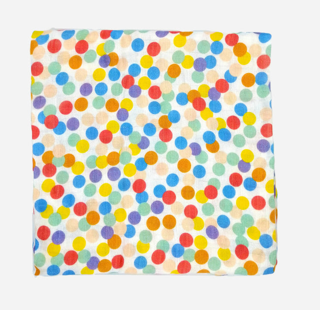 Kindermum Organic Cotton Muslin Swaddle Blanket 110 Cm X 110 Cm - Set Of 3 Main Image