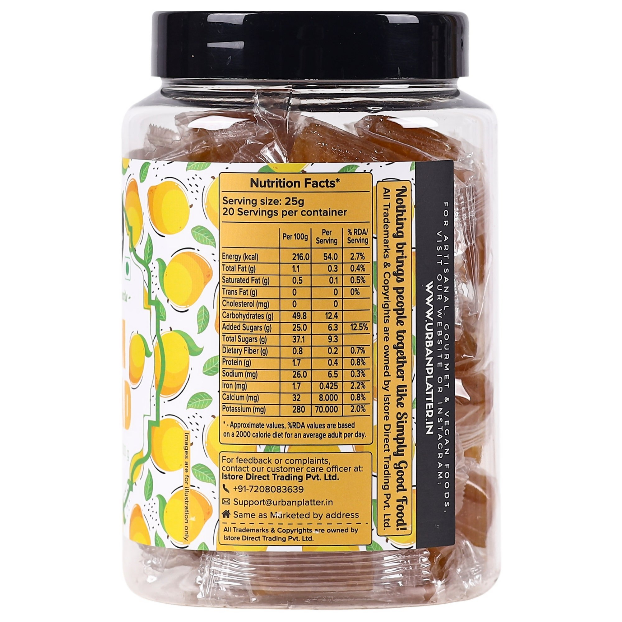 Urban Platter Aam (Mango) Papad