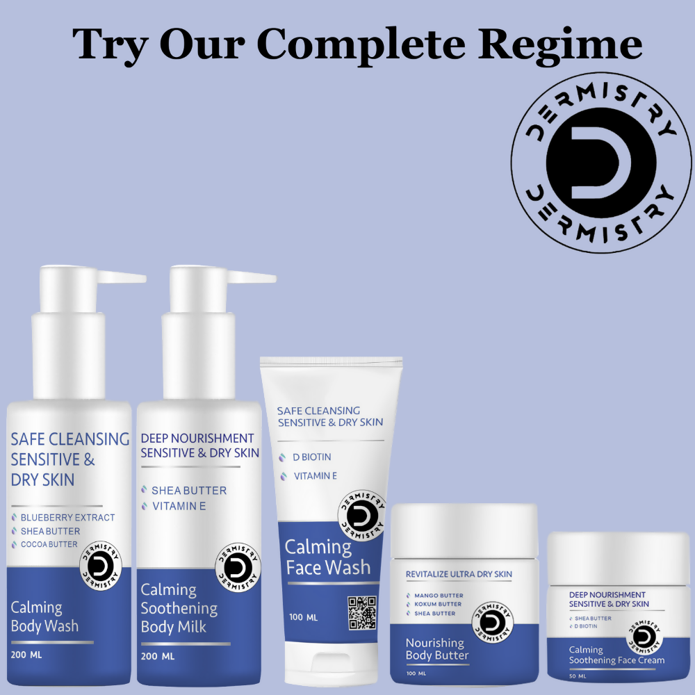 Dermistry Revitalizing Nourishing Body Butter for Ultra Dry & Flaky Skin Mango Kokum & Shea Butter