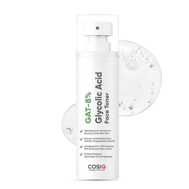Cos-IQ GAT-8% Glycolic Acid Face Toner Hover Image