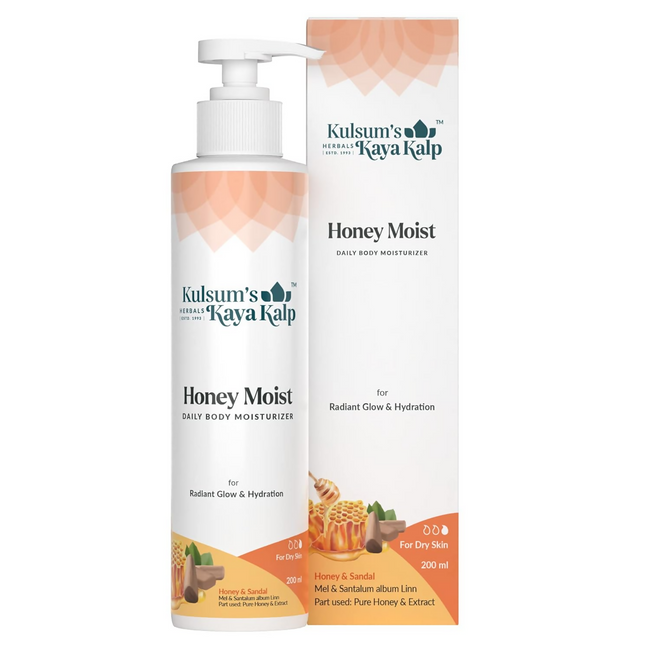 Kulsum's Kaya Kalp Honey Moist Face & Body Moisturizer For Radiant Glow & Hydration Main Image
