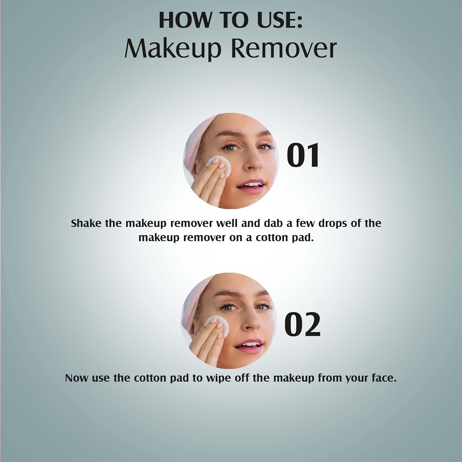 Glam21 Makeup Remover For Water-Proof & Long Lasting Makeup - Green