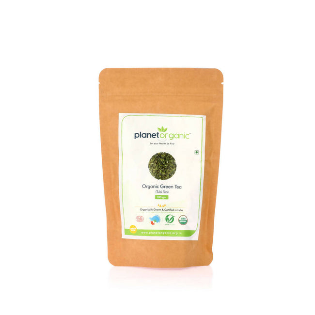 Planet Organic Green Tea (Tulsi) Main Image