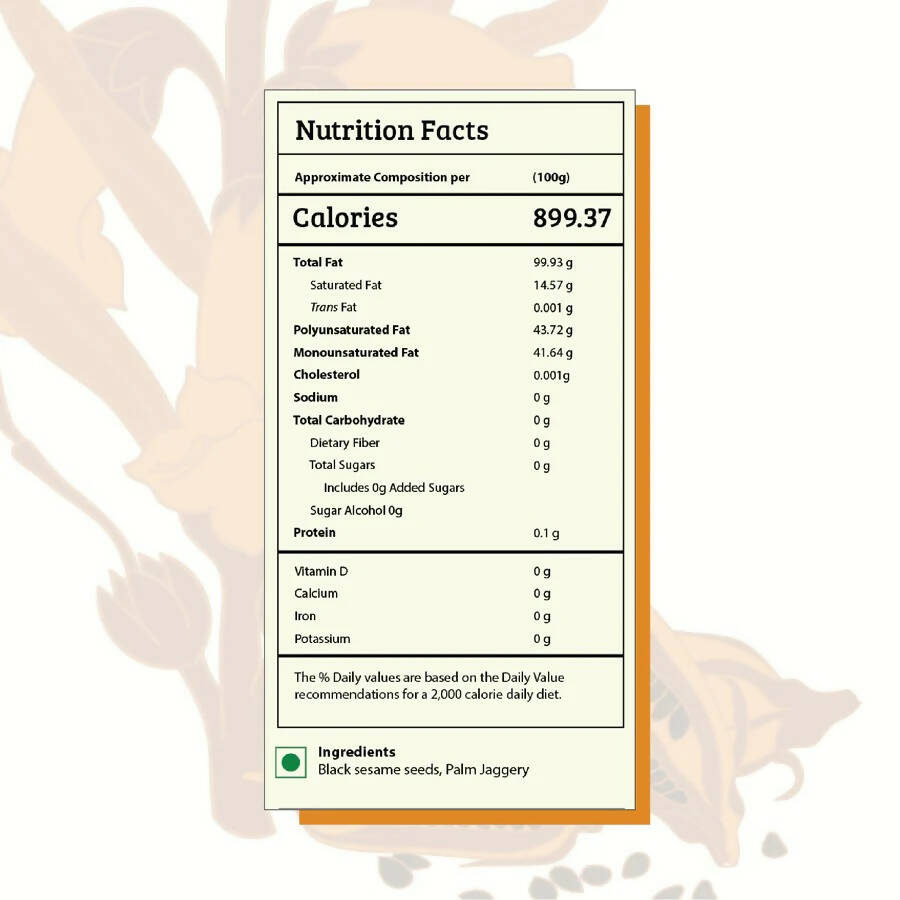 Gramiyaa Wood Cold Pressed Sesame Oil