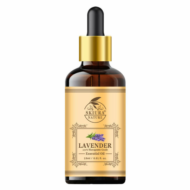 Skiura Nature 100% Natural Lavender Essential Oil For Hair, Skin & Aroma Hover Image