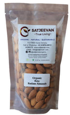 Satjeevan Organic Raw Badam Almonds