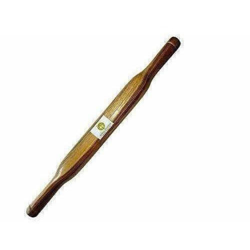 Wooden Rolling Pin, Brown (14-inch)