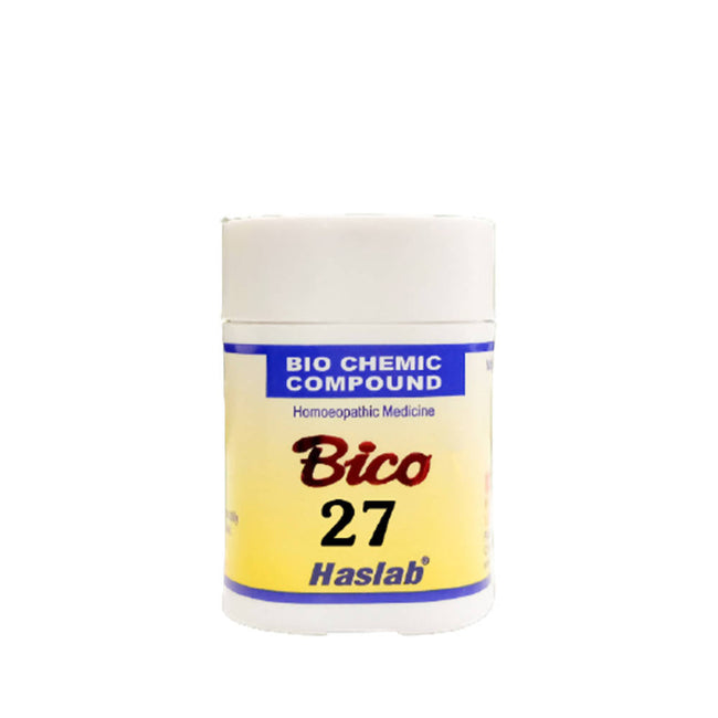 Haslab Homeopathy Bico 27 Biochemic Compound Tablets Hover Image