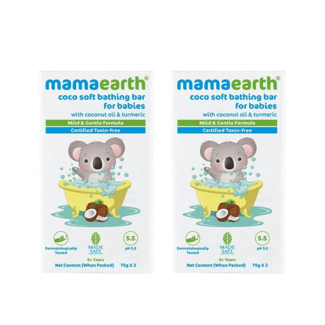 Mamaearth Coco Soft Bathing Bar for Babies Hover Image