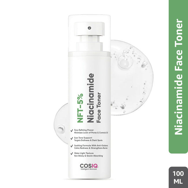Cos-IQ 5% Niacinamide Face Toner for Oily Acne Prone Dry Combination Skin Main Image