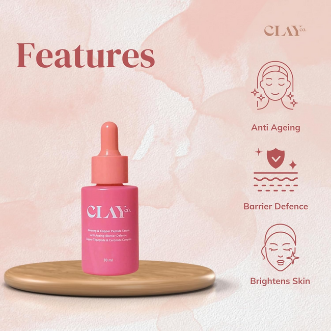 Clayco Ginseng and Copper Peptide Power Serum Main Image