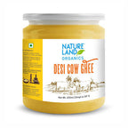Nature Land Organics Desi Cow Ghee | Natural Desi Cow Ghee | Healthy & Organic Ghee From Cow's Milk