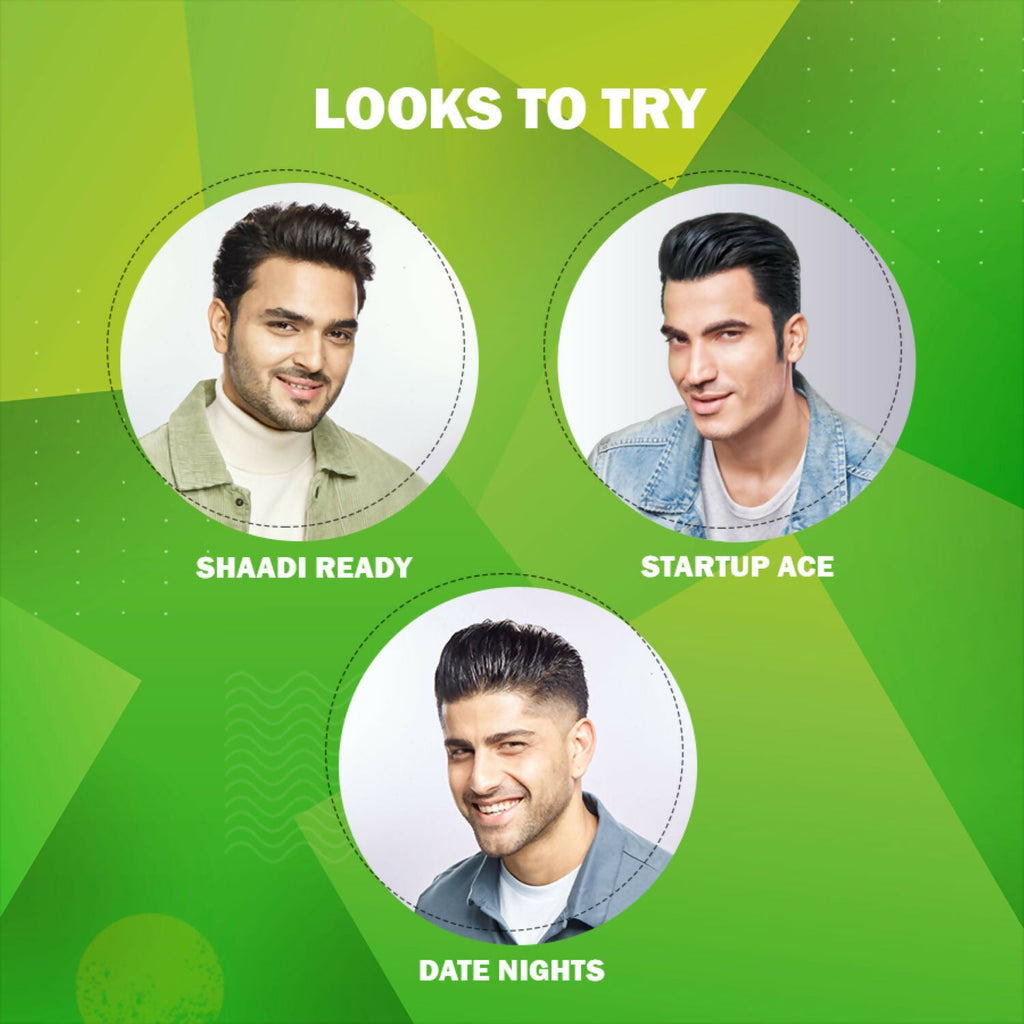 Set Wet Hair Gel for Men Vertical Hold Strong Hold High Shine