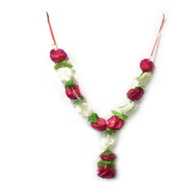 Puja N Pujari Rose Flowers Garland For God Idol Hover Image