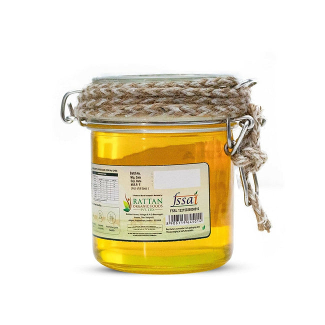 Upaveda Desi Badri Cow Pure A2 Ghee | Pure A2 Gir Cow Bilona Ghee | 100% Gir Cow Ghee | Traditional Cow Ghee Main Image