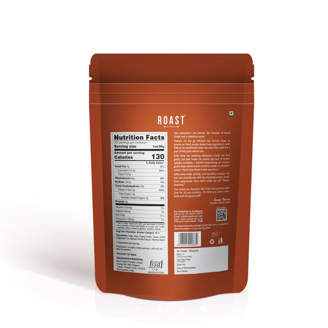 Roast Foods Ragi Stix Chocolate Main Image