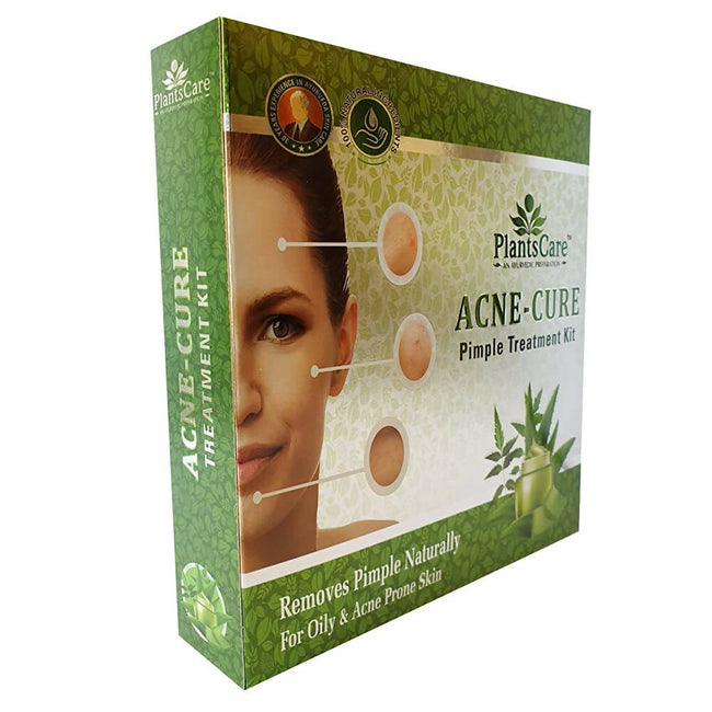 Plants Care Acne cure pimple treatment kit 80g+65ml Hover Image