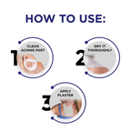 Hansaplast Lion Heat Plaster Back and Neck Pain Relief Patches Set of 30 pcs