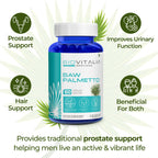 Biovitalia Organics Saw Palmetto Capsules For Hair Growth