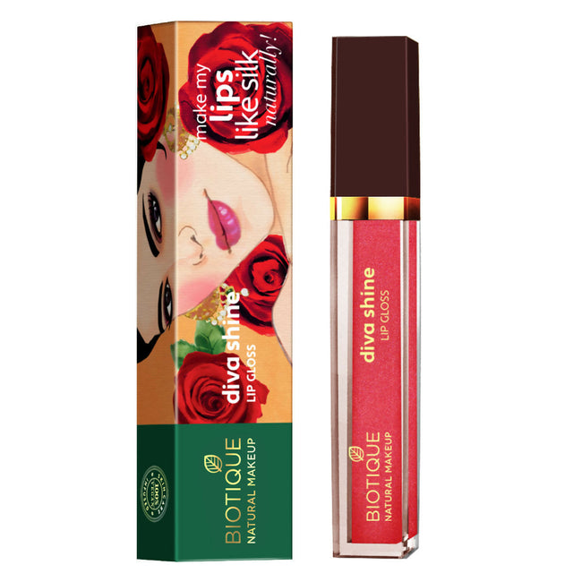 Biotique Diva Shine Lip Gloss - Dew Me Up Hover Image