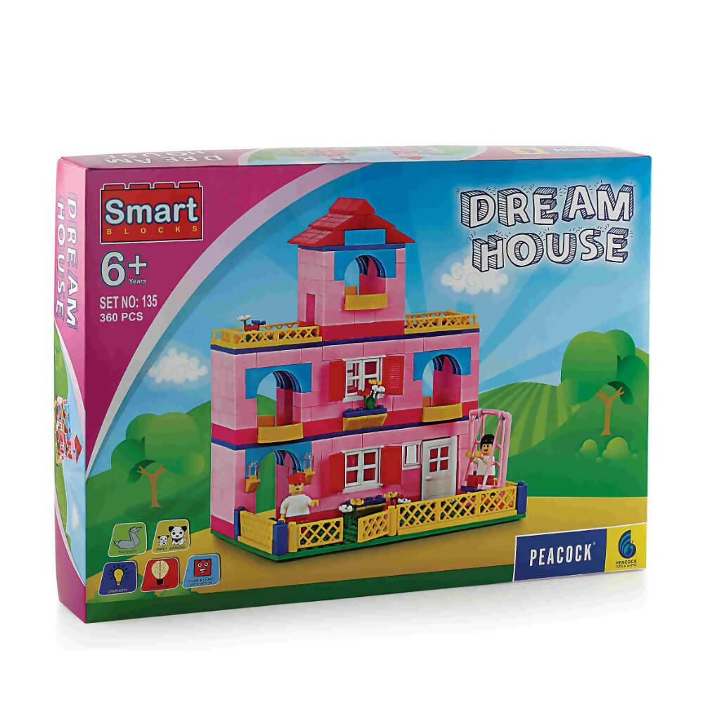 Peacock Dream House Set Building Inter Set For Kids