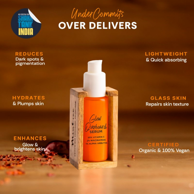 Mintree Certified Organic & Vegan Glow Overboard Face Serum Main Image
