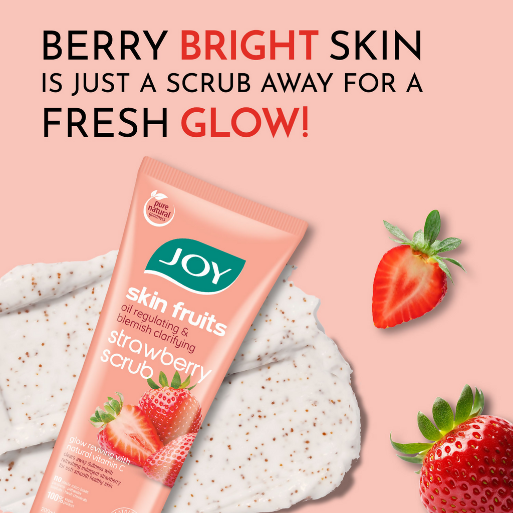 Joy Strawberry Face & Body Scrub