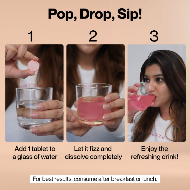 Setu Skin Renew Fizz Glutathione & Vitamin C Effervescent Tablets