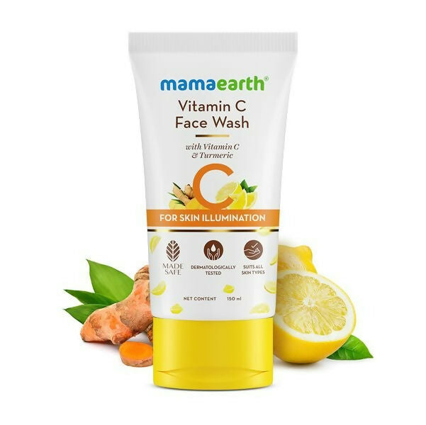 Mamaearth Vitamin C Face Wash with Vitamin C and Turmeric Hover Image