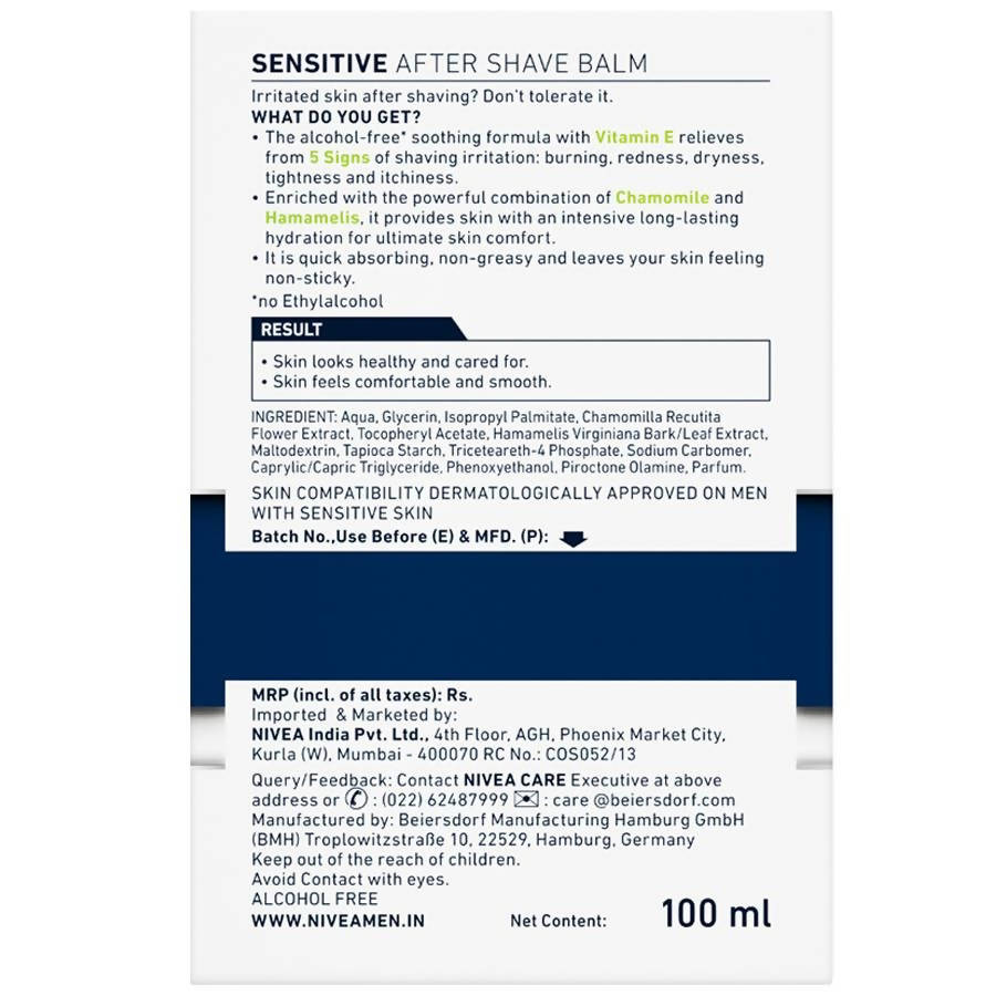 Nivea Men Sensitive After Shave Balm