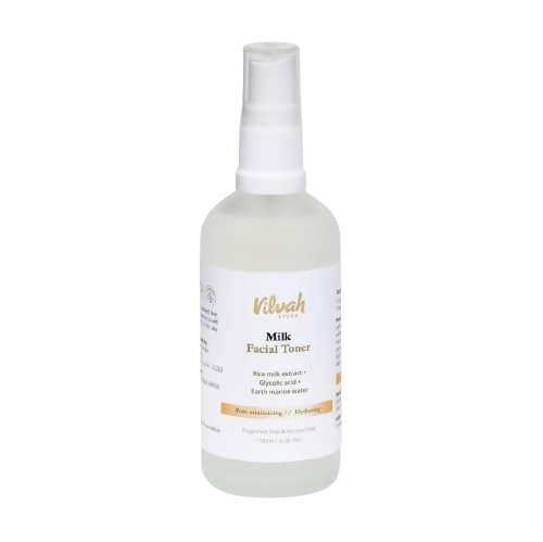 Vilvah Store Milk Face Toner (Earth marine water - Pore minimise) Hover Image