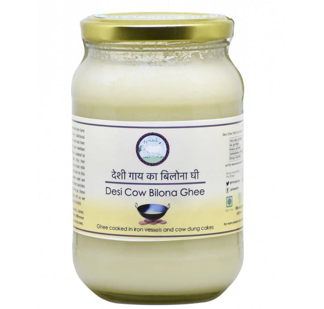 Prakriti Desi Cow Bilona Ghee | Organic Desi Cow Ghee | Pure organic ghee, traditionally-churned, chemical-free, granular ghee, nutritious by nature Main Image