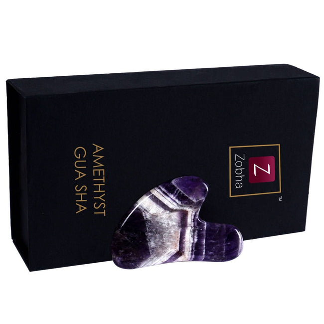 Zobha Amethyst Gua Sha Hover Image