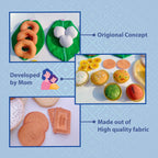 The Small Wonderland Mahabali set-33 Piece Set south Indian food inspired pretend play food set
