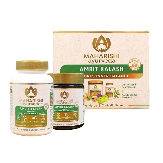 Maharishi Ayurveda Amrit Kalash - Dual Pack Paste and Tablets Hover Image