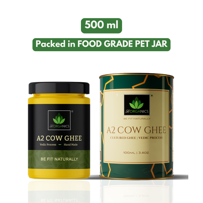 Le Organics A2 Cow Ghee | Cultured Desi Ghee | Homemade & Certified Organic Ghee Main Image