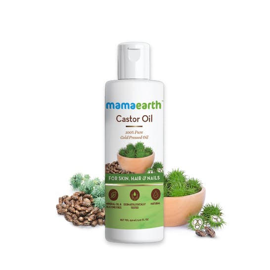 Mamaearth Castor Oil For Skin , Hair and Nails Main Image