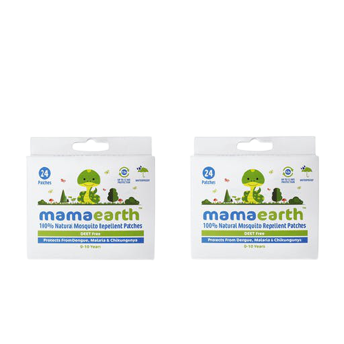 Mamaearth Natural Repellent Mosquito Patches for Babies, 24 pcs Main Image