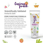 Curious Peach Pore Purifying Herbal Face Wash