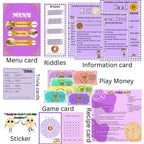 The Small Wonderland Annapurna Thali Pretend Play Set -Roti,Daal ,Rice ,bhindi ki sabji - Indian Food Inspired Pretend Play toys