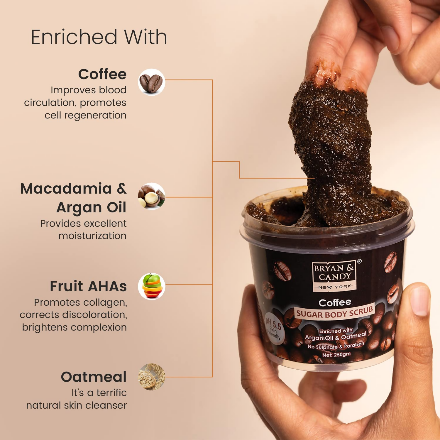 Bryan & Candy Coffee Sugar Body Scrub