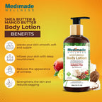 Medimade Wellness Moisturising Body Lotion With Shea Butter & Mango Butter