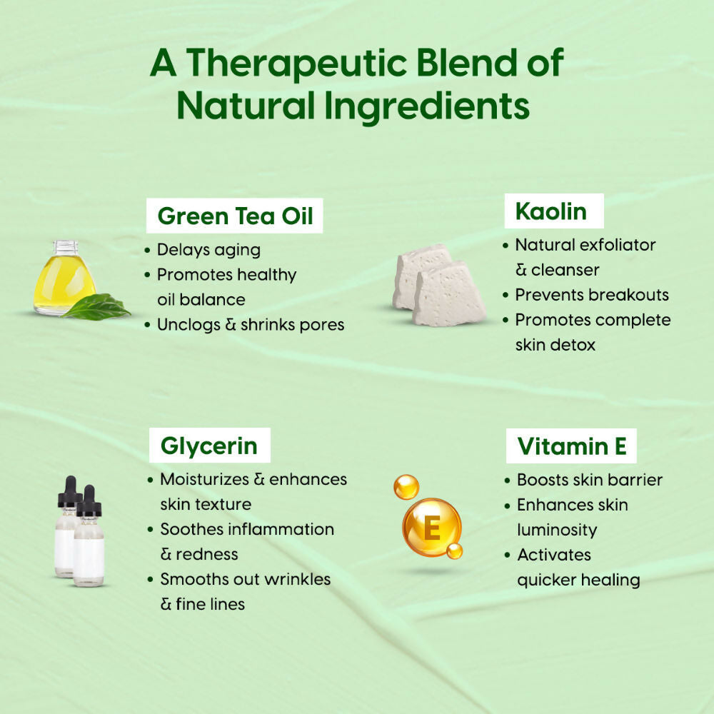 Matra Green Tea Mask Stick For Pore Control, Oil Balancing & Skin Brightening